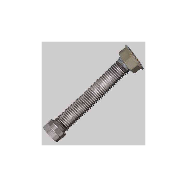 FLESSIBILE INOX PER CONTATORI GAS - F 3/4 X F 1 160 mm
