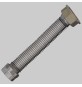 FLESSIBILE INOX PER CONTATORI GAS - F 3/4 X F 1 160 mm