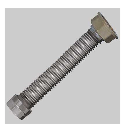 FLESSIBILE INOX PER CONTATORI GAS - F 3/4 X F 1.1/4 170 mm