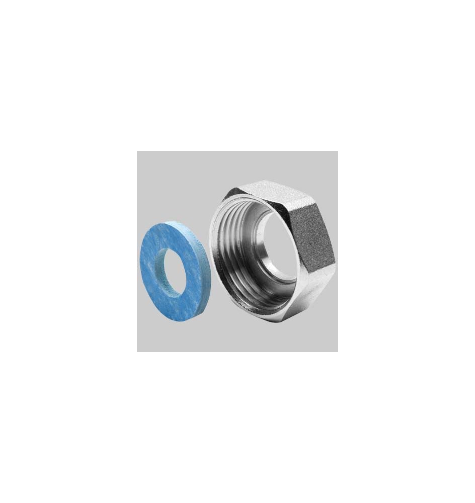 DADO RIDOTTO IN OTTONE PER TUBO CSST - Dn 15 -G 1'' Acqua/Gas
