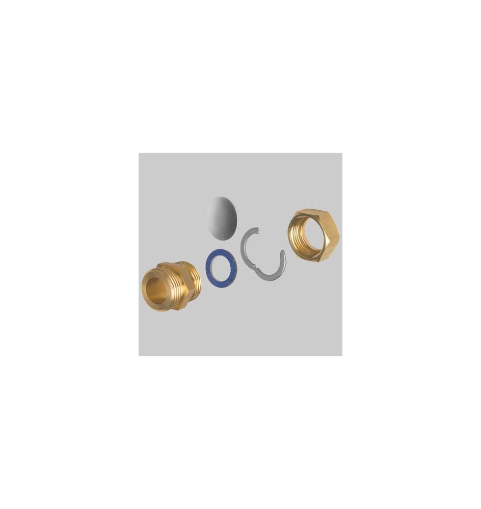RACCORDO SOLARE MASCHIO AUTOCARTELLANTE GEMINI - Dn 20 x M 1"