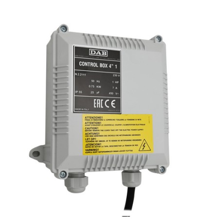 QUADRO ELETTRICO PER SOMMERSA 1 Hp 25 uF