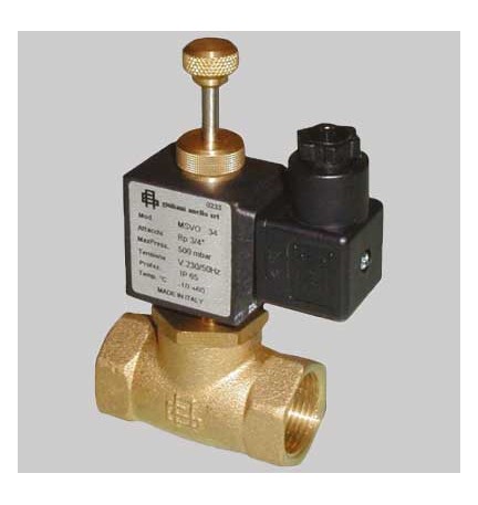 ELETTROVALVOLA EVO PER GAS N. CHIUSA - 1/2