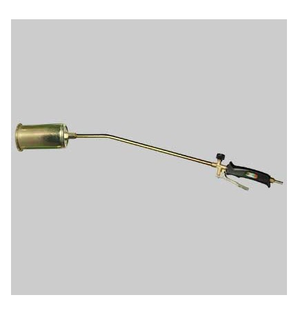 SET RISCALDO CM 75 COMPLETO - Bruciatore acciaio Ø 60 mm