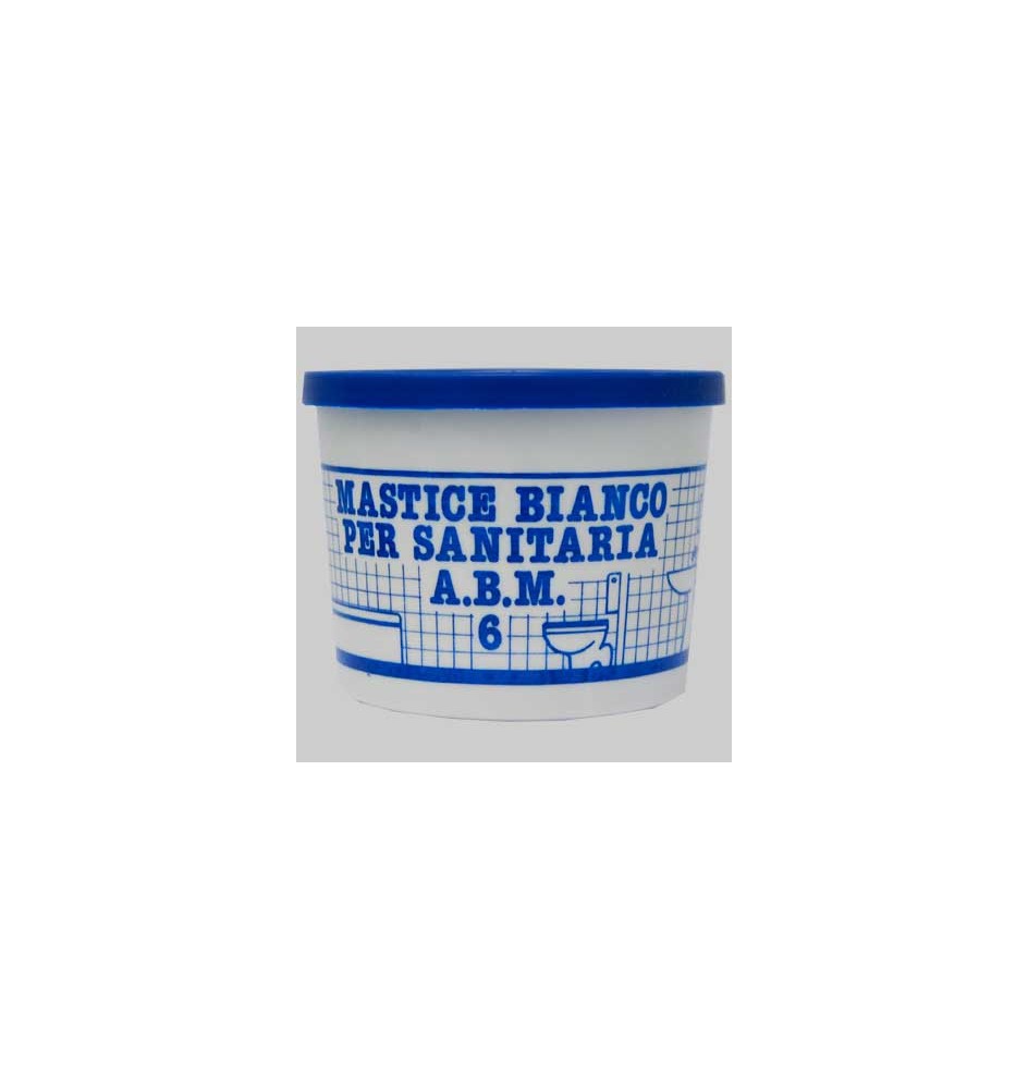 MASTICE BIANCO PER SANITARIA A.B.M. - -