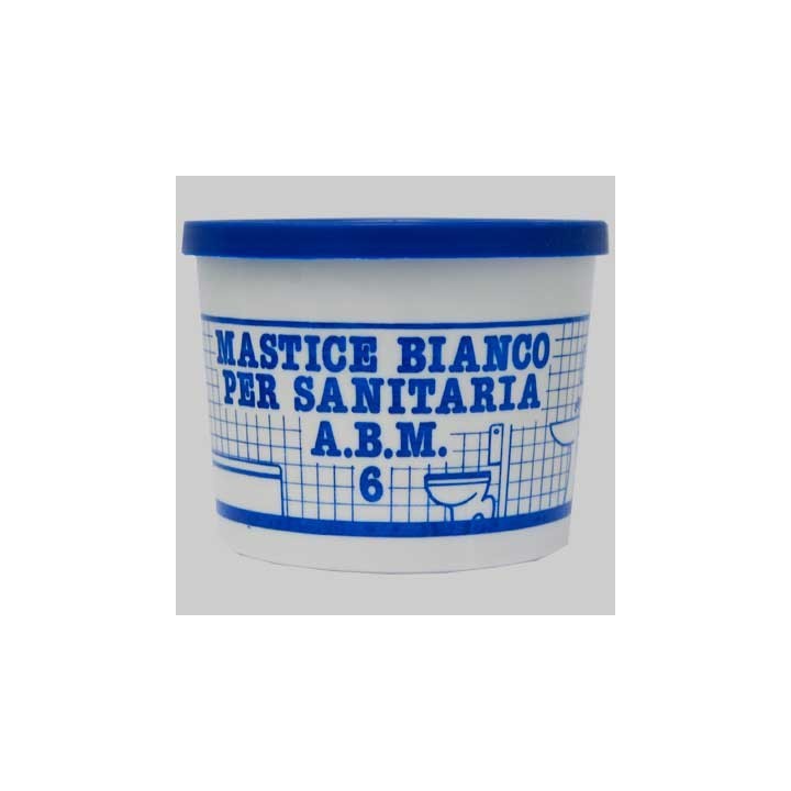 MASTICE BIANCO PER SANITARIA A.B.M. - -