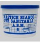 MASTICE BIANCO PER SANITARIA A.B.M. - -