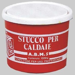 STUCCO PER CALDAIE NERO - Barattolo gr 900