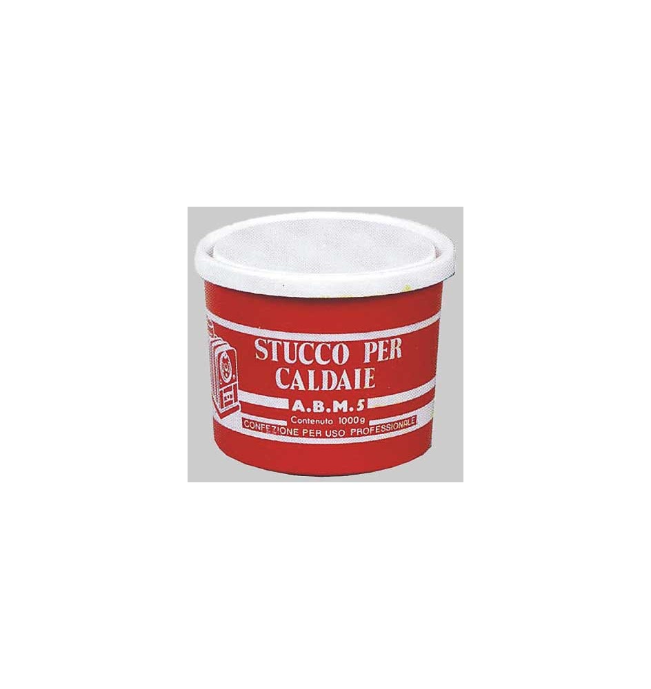 STUCCO PER CALDAIE NERO - Barattolo gr 900
