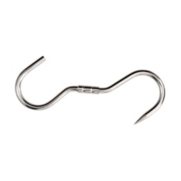 GANCIO INOX P/MACELLAIO GIREVOLE 210 X 9 MM*