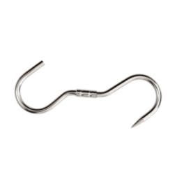 GANCIO INOX P/MACELLAIO GIREVOLE 210 X 9 MM*