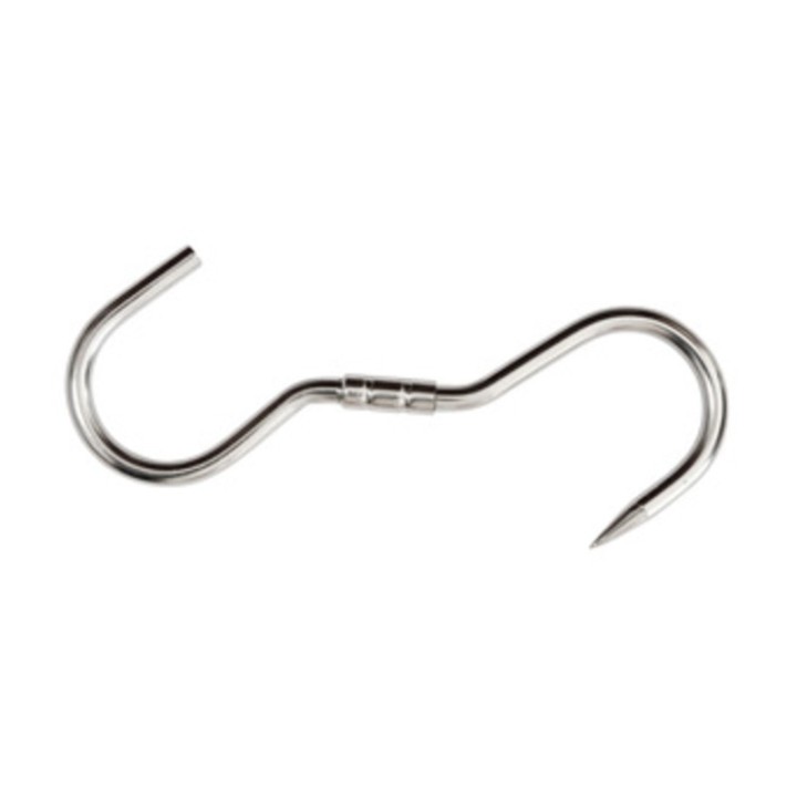 GANCIO INOX P/MACELLAIO GIREVOLE 210 X 9 MM*
