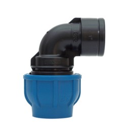 RACCORDO POLIPROP GOMITO FEM D 25MM X3/4*