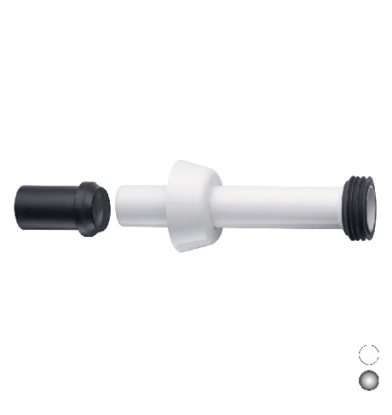 CANOTTO DI ALLACCIAMENTO CASSETTA RIOS-TREOPEA VALSIR Diam. 40/44 L.250 Bianco