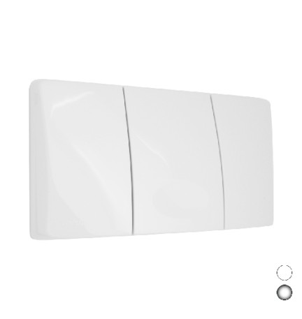 PLACCA DI COMANDO PER CASSETTA MEDUSA Bianca