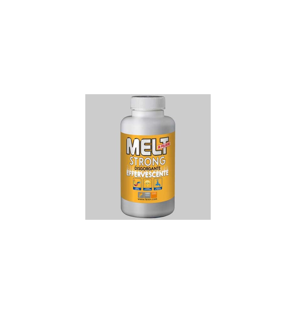DISGORGANTE EFFERVESCENTE IN POLVERE MELT STRONG - Gr 600