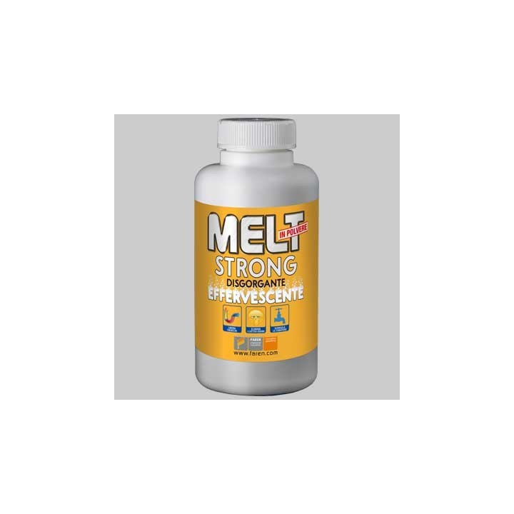 DISGORGANTE EFFERVESCENTE IN POLVERE MELT STRONG - Gr 600