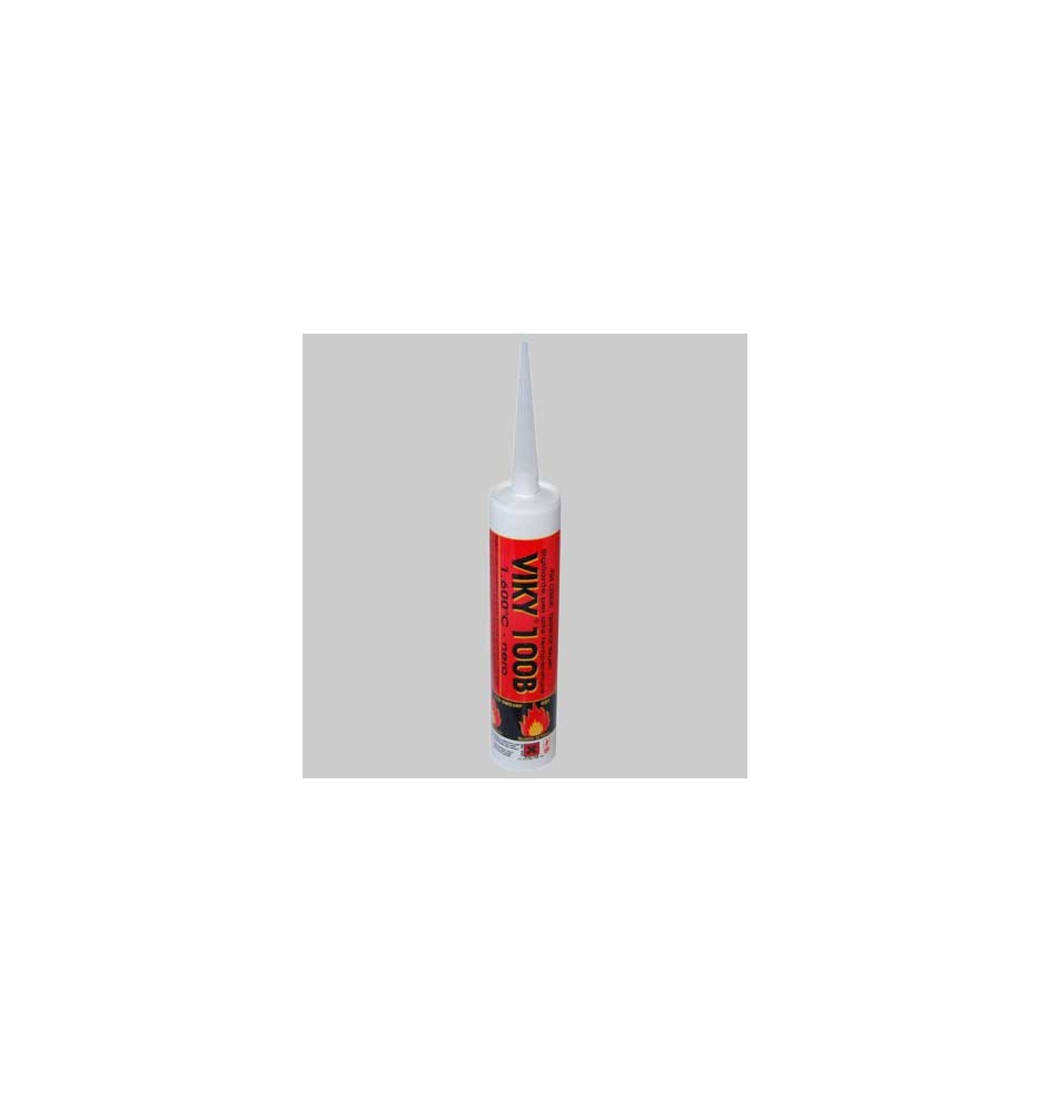 CEMENTO PER ALTE TEMPERATURE VIKY 100B - 500 gr Nero