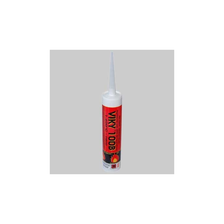 CEMENTO PER ALTE TEMPERATURE VIKY 100B - 500 gr Nero