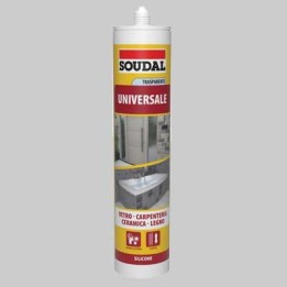 SILICONE UNIVERSALE SOUDAL - Trasparente