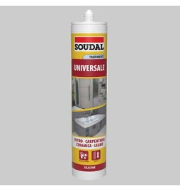 SILICONE UNIVERSALE SOUDAL - Trasparente