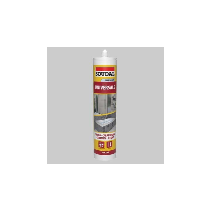 SILICONE UNIVERSALE SOUDAL - Trasparente
