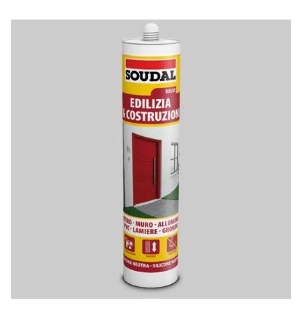 SILICONE MULTIUSO NEUTRO SOUDAL ML 300 Trasparente