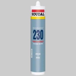 SILICONE MULTIUSO NEUTRO ALTA QUALITA' SOUDAL ML 310 - Ml 310 trasparente