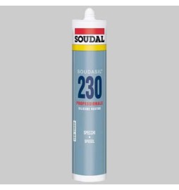 SILICONE MULTIUSO NEUTRO ALTA QUALITA' SOUDAL ML 310 - Ml 310 trasparente