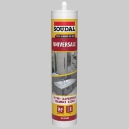 SILICONE UNIVERALE TESTA DI MORO SOUDAL - Ml 280