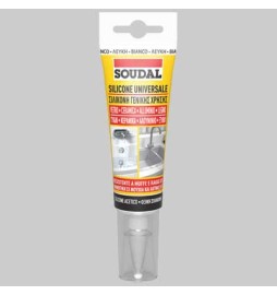 SILICONE UNIVERSALE ML 60 SOUDAL - Trasparente