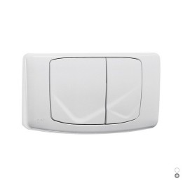 PLACCA DOPPIA SCARICO RIOS VALSIR Cromato Lucido