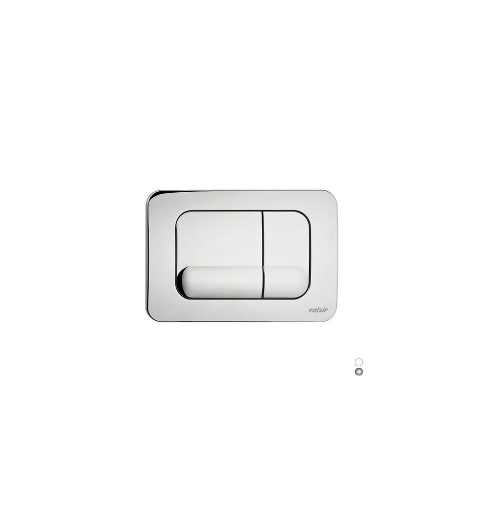 PLACCA DOPPIO SCARICO TROPEA VALSIR Cromato Lucido