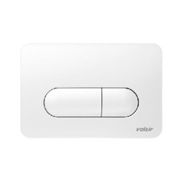 PLACCA 2 PULSANTI PER CASSETTE PNEU EVOLUT E TROPEA 3 Bianca