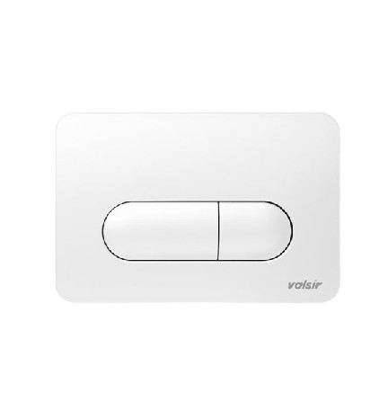 PLACCA 2 PULSANTI PER CASSETTE PNEU EVOLUT E TROPEA 3 Bianca