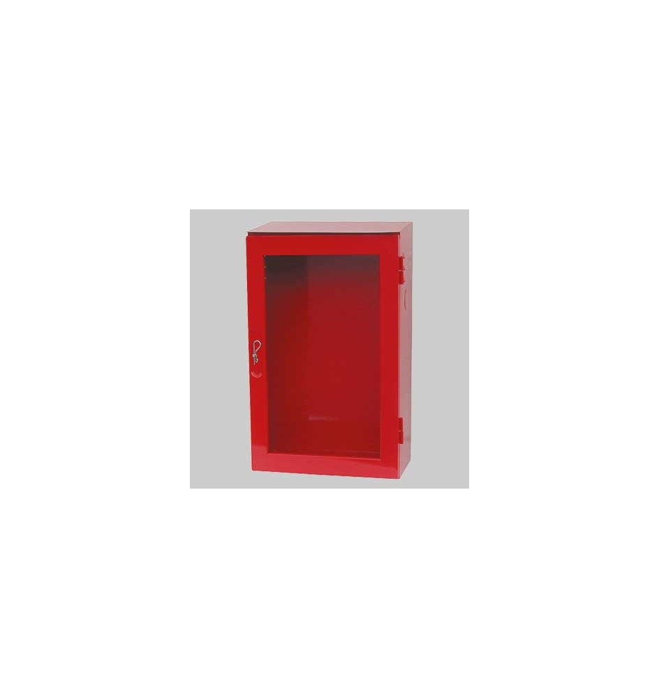 CASSETTA ESTERNA'AIRONE' SIGILLABILE PREVERNICIATA ROSSO - H 610 x L 370 x P 210