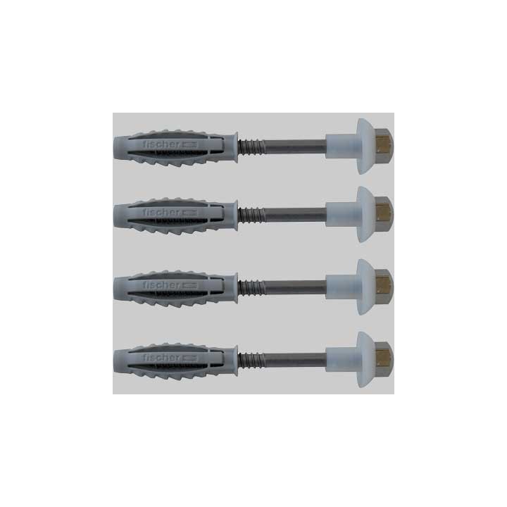 FISSAGGIO INOX PER VASO E BIDET WB2 - 7x80