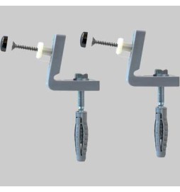 FISSAGGIO IN NYLON LATERALI PER VASI E BIDET WB5N - 7x65