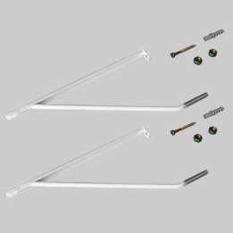MENSOLA PESANTE PER LAVELLI ML 35 - Tassello s.12 - Vite L. 350 mm