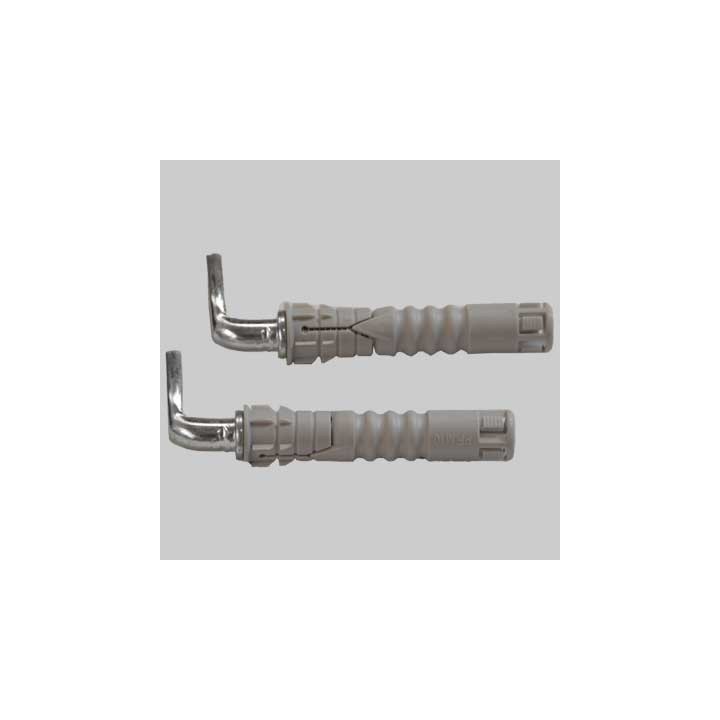 ELEMENTO DI FISSAGGIO PER SCALDABAGNI PFS 12 N - Foro 14 mm - Prof. 14 mm - Tassello m.10