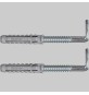 ELEMENTO DI FISSAGGIO PER SCALDABAGNI WDS12 - WDS14 - Foro 12 mm - Prof. 80 mm - Tassello s.12 - L. cancano 75 mm