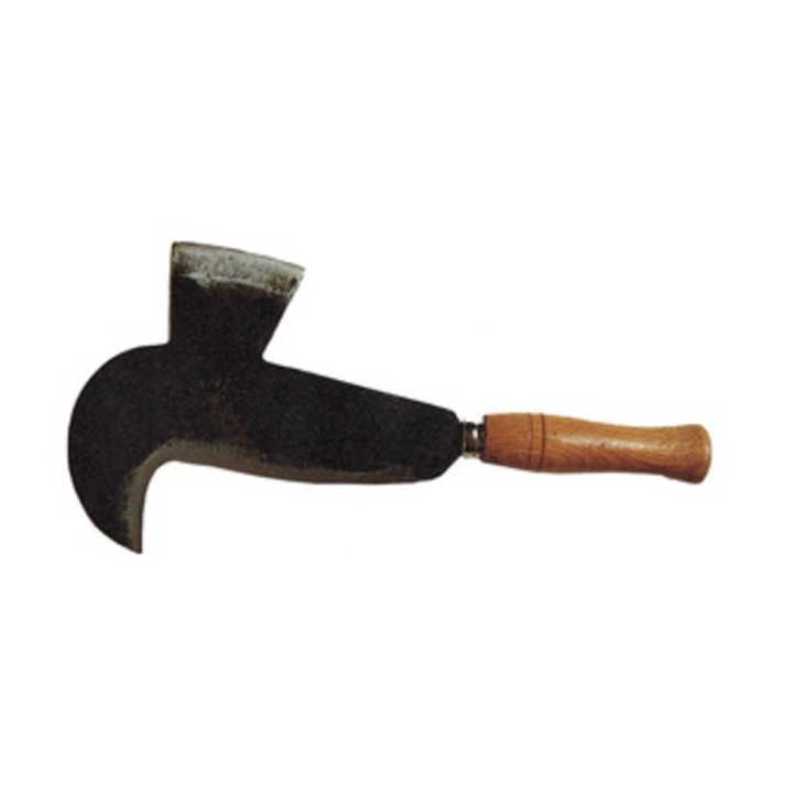 RONCOLA C/PENNATO MANICO LEGNO 38 CM