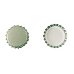 TAPPO CORONA STAGNATA C/VIPLA D 26 MM CF 100 PZ