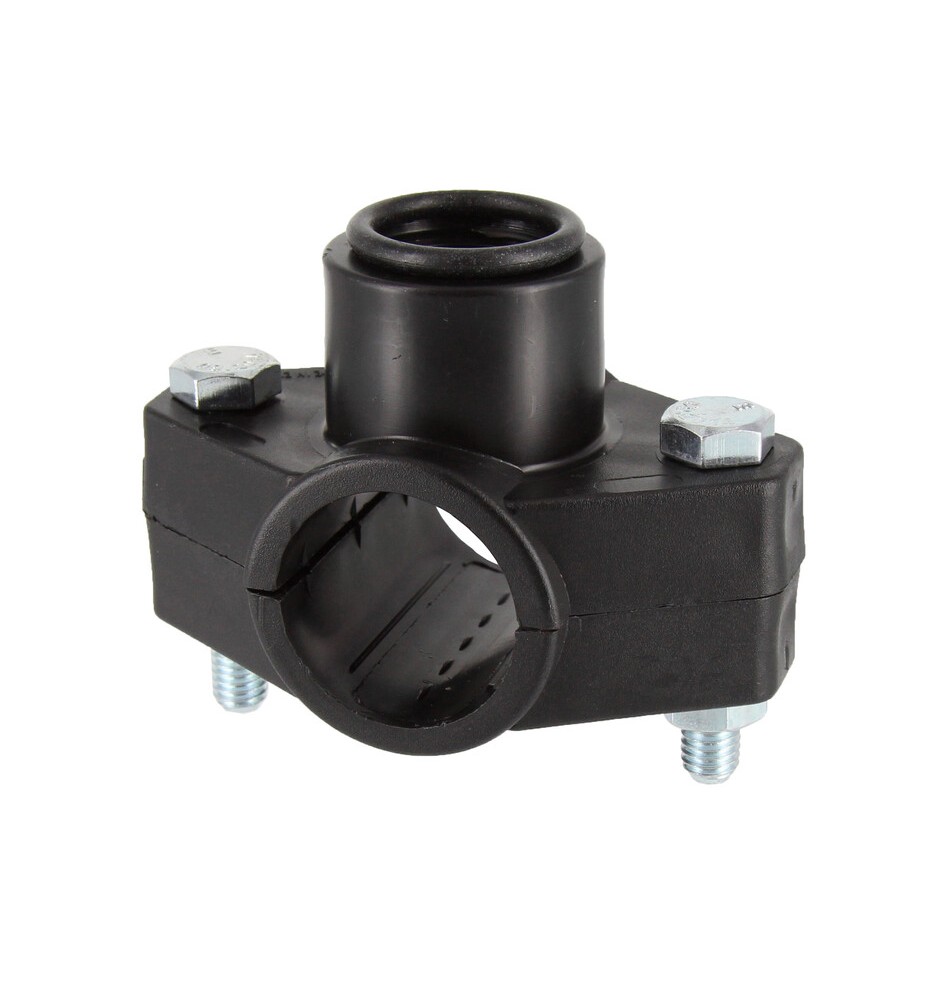 PL RACCORDO POLIPROP PRESA A STAFFA D 20MMX1/2F