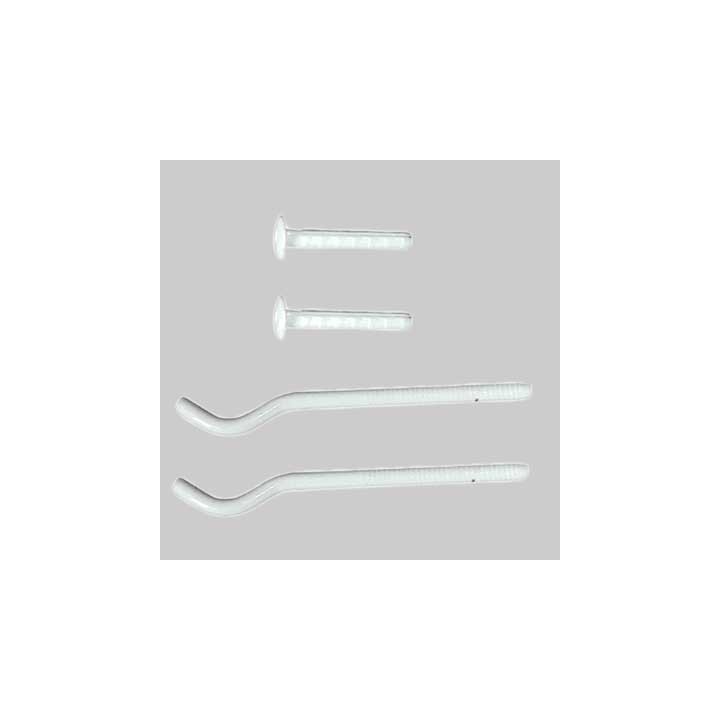 MENSOLA PER RADIATORI IN ALLUMINIO E TUBOLARI TF10/70B - Foro 10 mm - Prof. 85 mm - Tassello c.10x75 - L. 70 mm