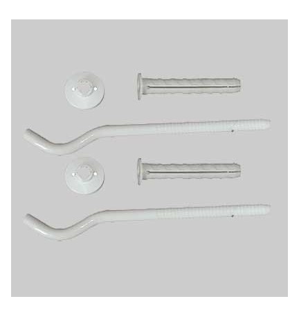 MENSOLA PER RADIATORI IN ALLUMINIO TF8/70B - Foro 12 mm - Prof. 85 mm - Tassello c.12x75 - L. 70 mm