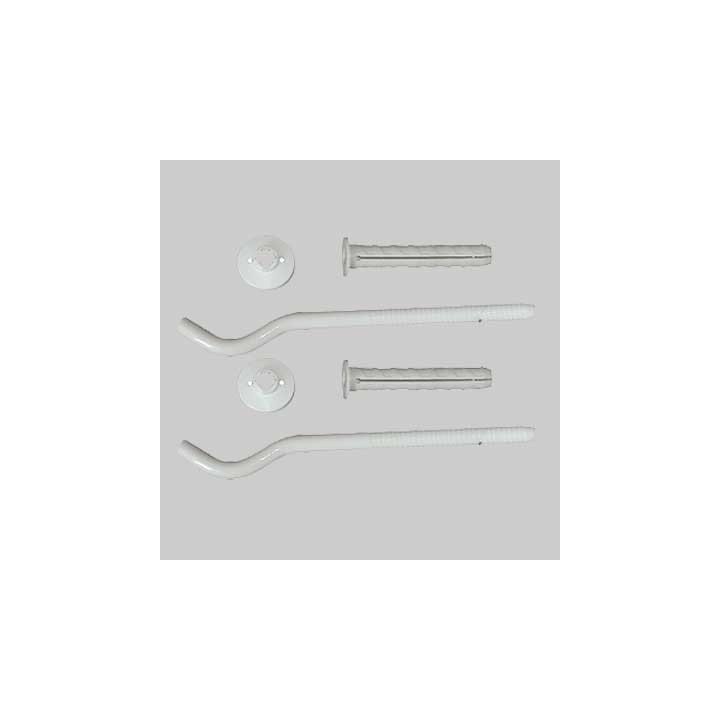 MENSOLA PER RADIATORI IN ALLUMINIO TF8/70B - Foro 12 mm - Prof. 85 mm - Tassello c.12x75 - L. 70 mm