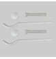 MENSOLA PER RADIATORI IN ALLUMINIO TF8/70B - Foro 12 mm - Prof. 85 mm - Tassello c.12x75 - L. 70 mm