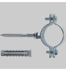COLLARE PESANTE IN ACCIAIO ZINCATO PER TUBI CPT - 1"1/4