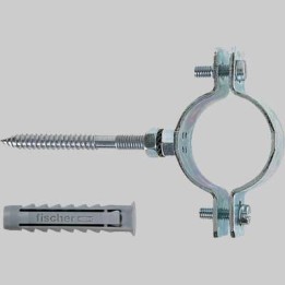 COLLARE PESANTE IN ACCIAIO ZINCATO PER TUBI CPT - 1"1/2